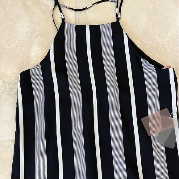 Brand new! Forever 21 black striped maxi dress - Picture 2 of 3